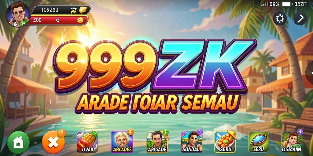 Tampilan gameplay seru dari 999ZK yang penuh aksi.