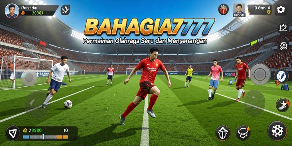 Tampilan menarik dari gameplay olahraga BAHAGIA777 saat beraksi.