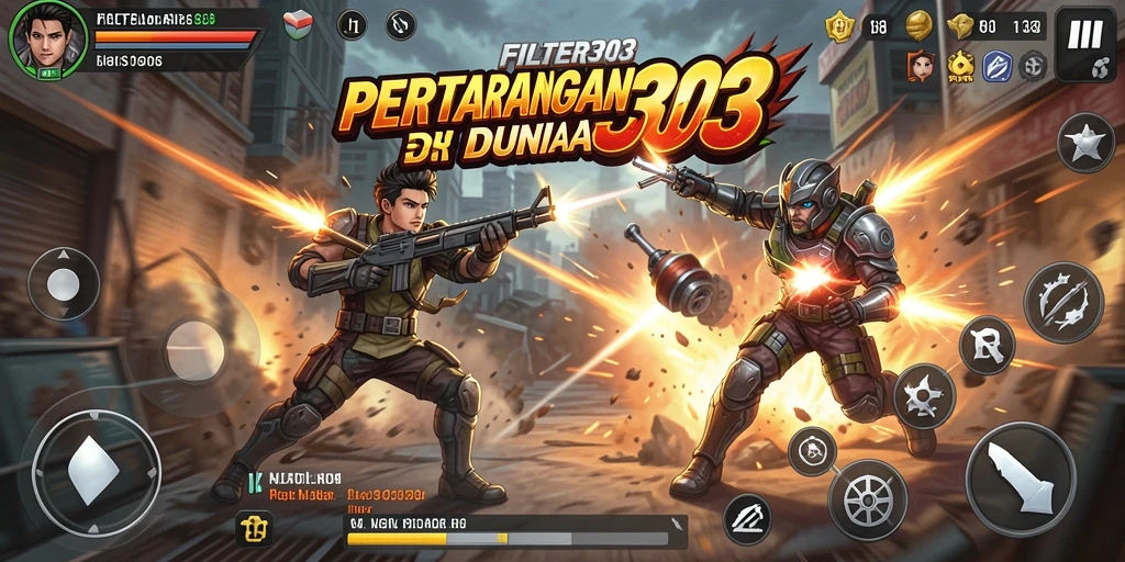 Tampilkan gameplay seru dan pertarungan intens di FILTER303.