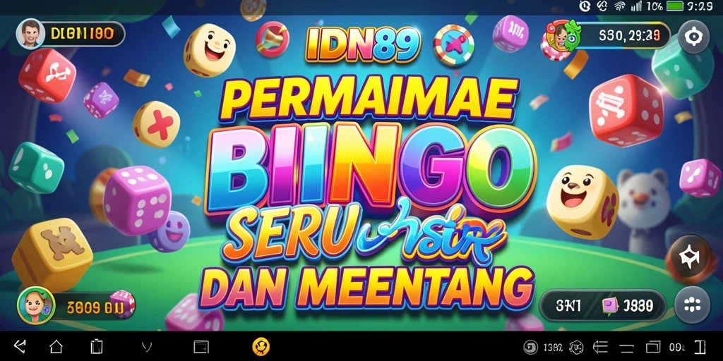 Tampilan gameplay Bingo yang seru dan menarik di IDN89.