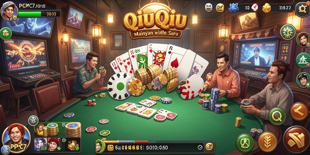 Gameplay menarik dan kompetitif di PCPC7 QiuQiu.