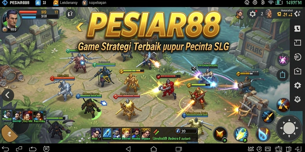 Tampilan aksi seru dari gameplay PESIAR88 yang mendebarkan.