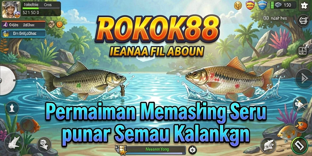 Tangkapan ikan yang mengesankan dalam permainan ROKOK88 dengan visual memukau.