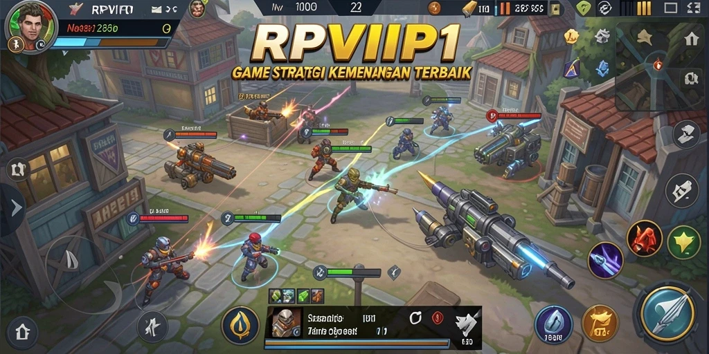 Gameplay strategis yang menarik dalam RPVIP1.
