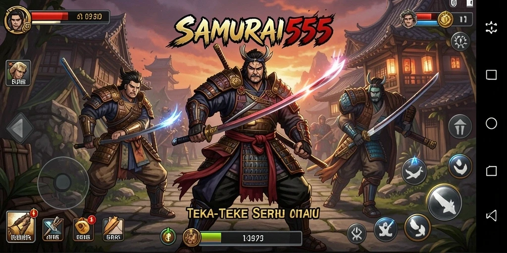 Tampilkan gameplay menarik SAMURAI555 yang penuh tantangan.