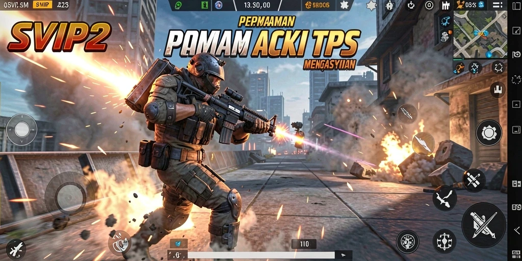 Tampilan gameplay seru dari SVIP2 yang menegangkan.