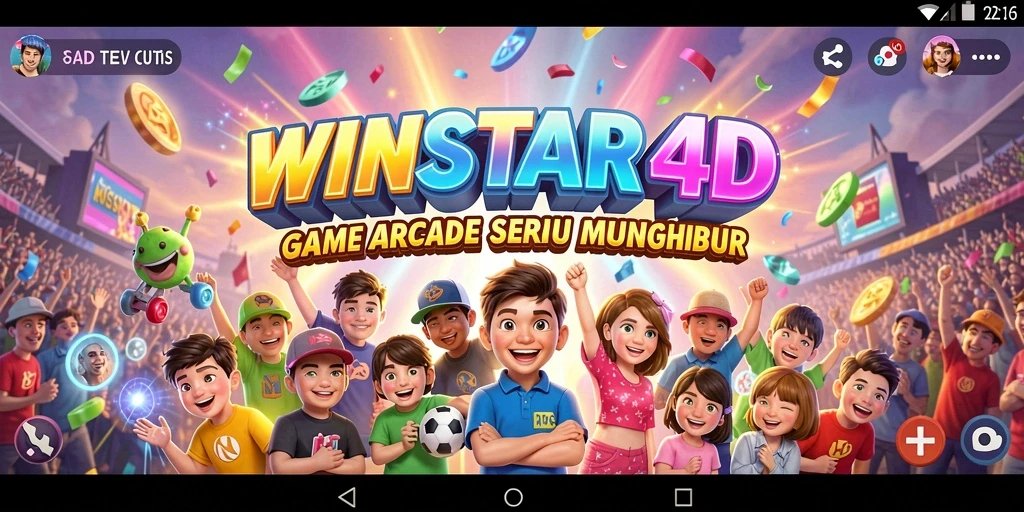 Tampilan gameplay seru dalam WINSTAR4D dengan grafis memukau.